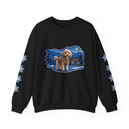 Toy Poodle Smoky Mountain Christmas Sweatshirt