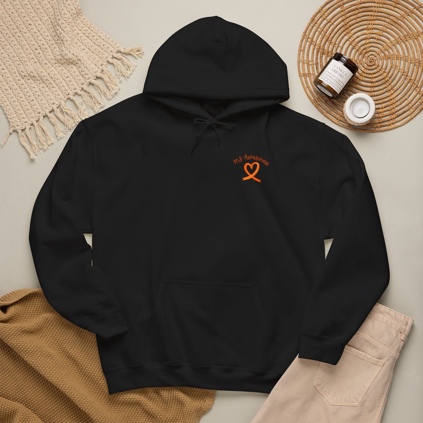Golden Retriever "Lean on Me" MS Awareness Hoodie