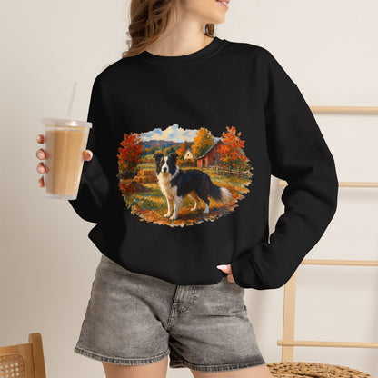 Border Collie Sweater Weather Sweatshirt