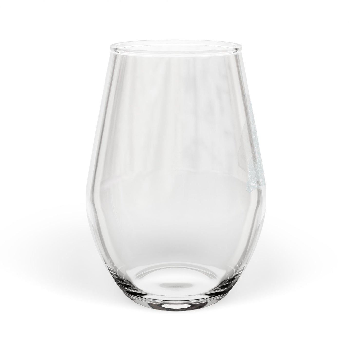 Pitbull Sketch and Serve Engraved Stemless Wineglass