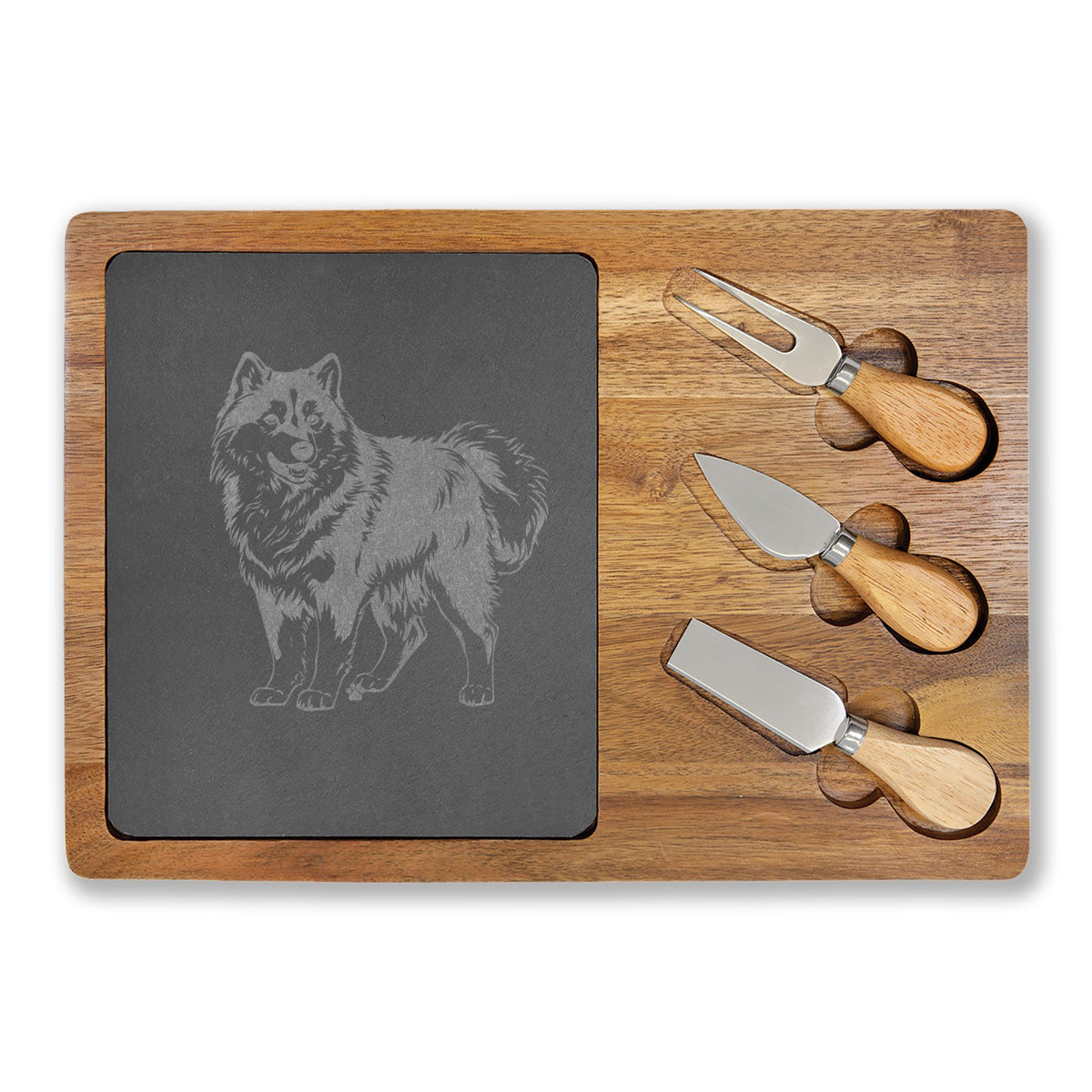 Siberian Husky Engraved Charcuterie Board, Dog Lover Cheese Board & Serving Platter