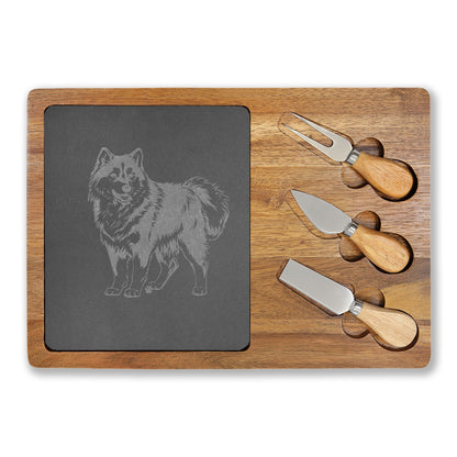 Siberian Husky Engraved Charcuterie Board, Dog Lover Cheese Board & Serving Platter