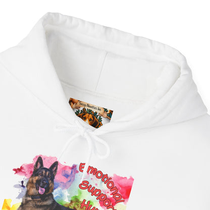 Emotional Support Human for my German Shepherd Hoodie