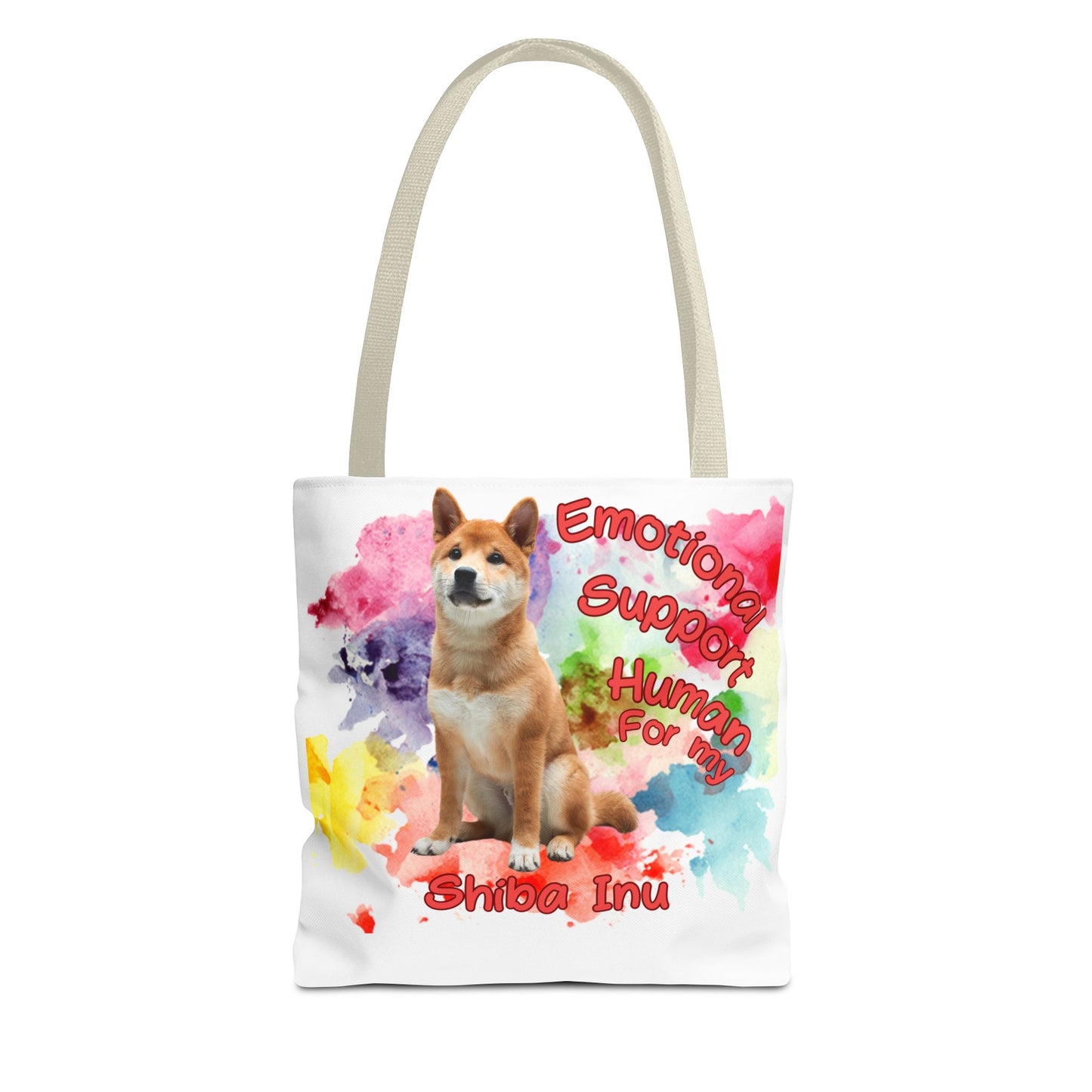 Emotional Support Human for my Shiba Inu Totebag