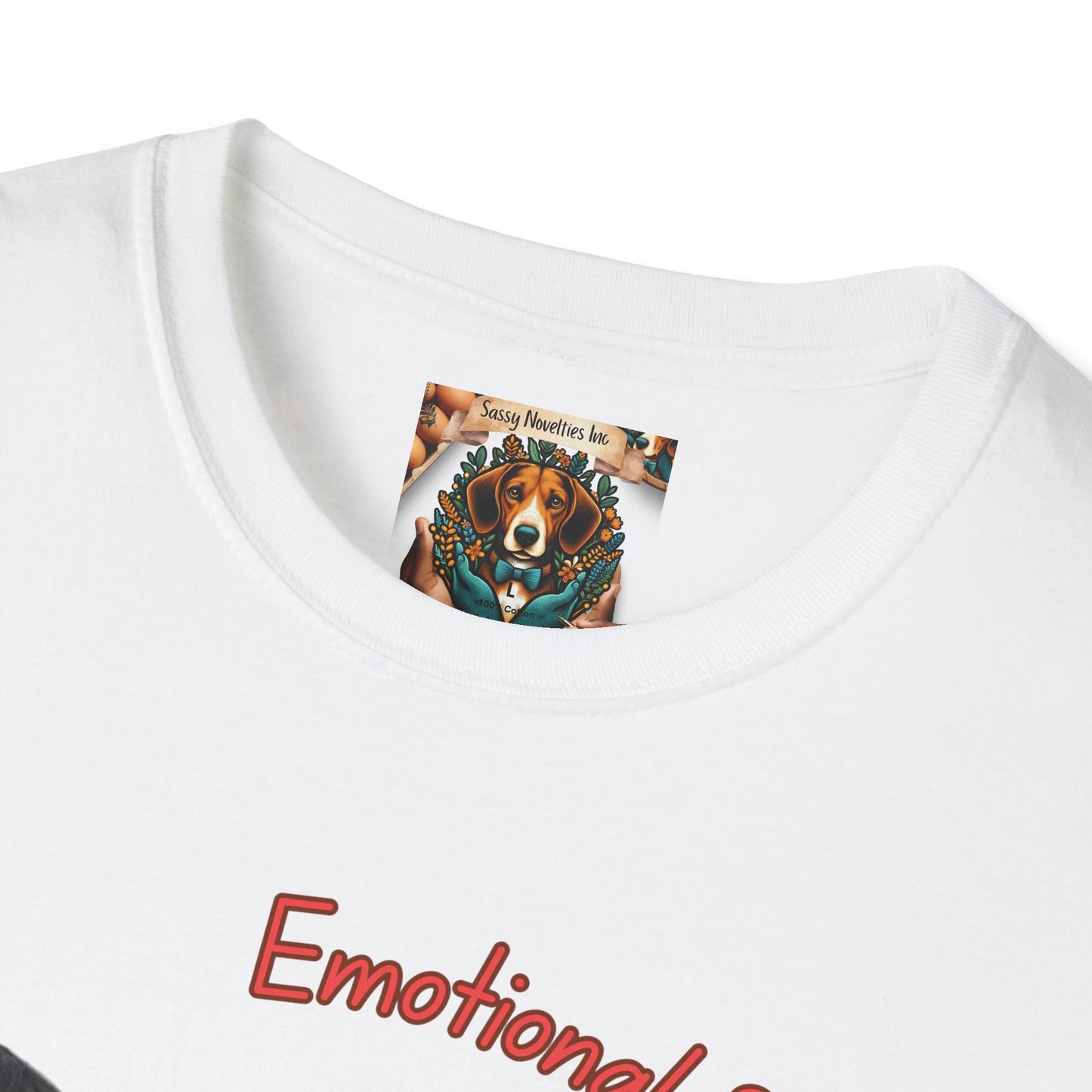 Afghan Hound Emotional Support Human T-shirt