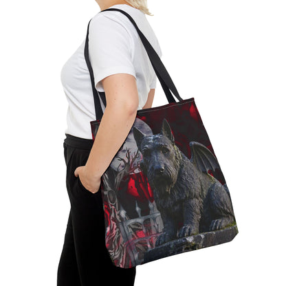 Scottish Terrier Angelic Gargoyle Protector Tote Bag