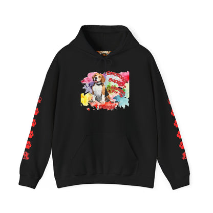 Emotional Support Human for My Beagle Pullover Hoodie