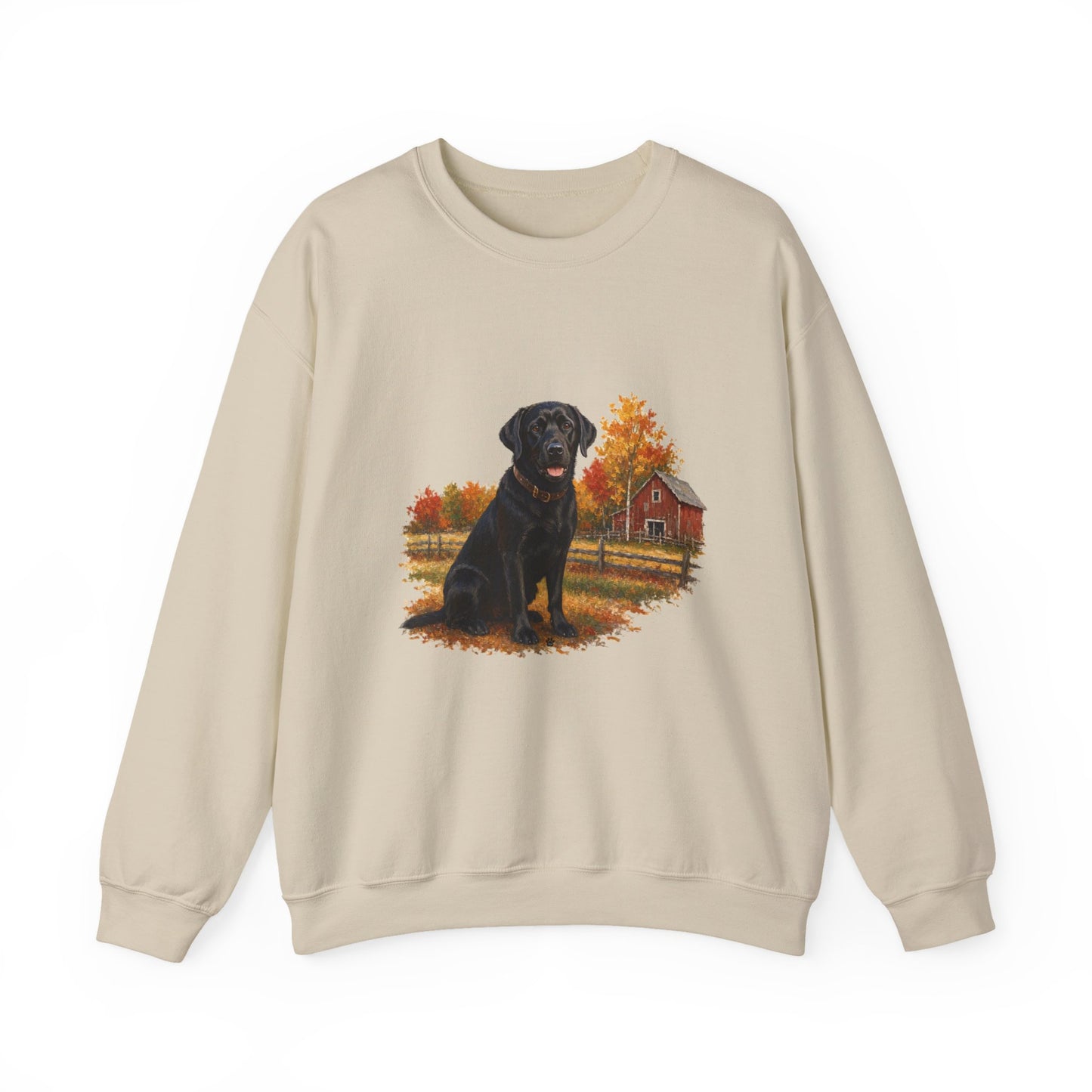 Black Labrador Retriever Sweater Weather Sweatshirt