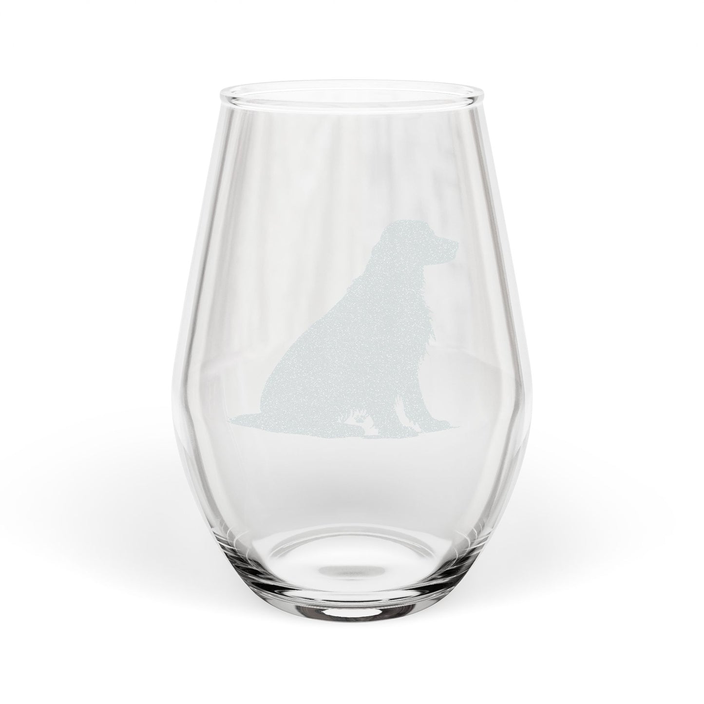 Irish Setter Sketch and Serve Engraved Stemless Wineglass