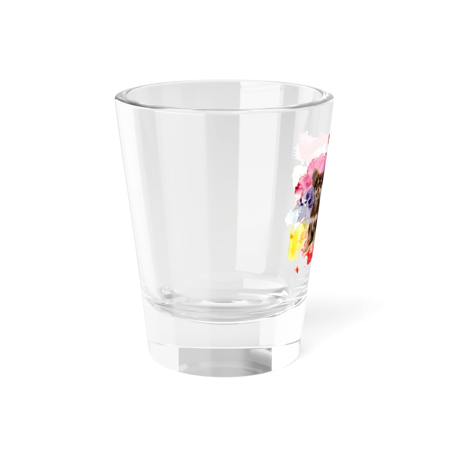 Emotional Support Human for my Chihuahua Shot Glass