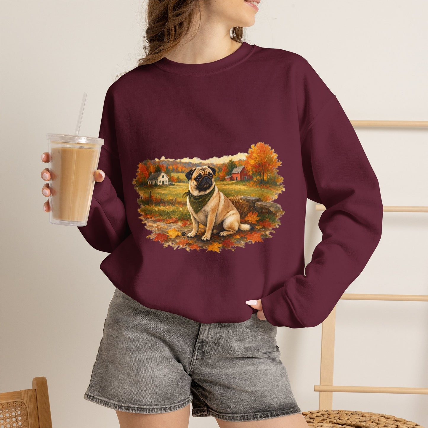 Pug Sweater Weather Sweatshirt