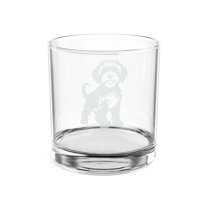 Doodle Engraved Whiskey Glass