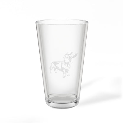 Dachshund, Smooth Coat Engraved Pint Glass