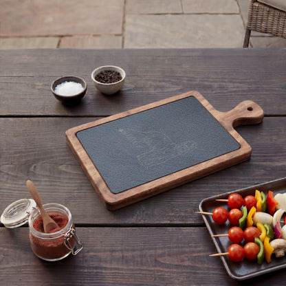 Afghan Hound Engraved Charcuterie Board, Dog Lover Cheese Board & Serving Platter