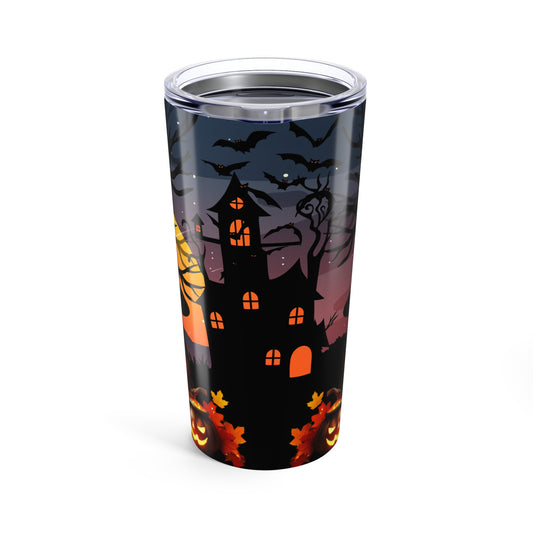 American Bulldog Halloween Tumbler 20oz