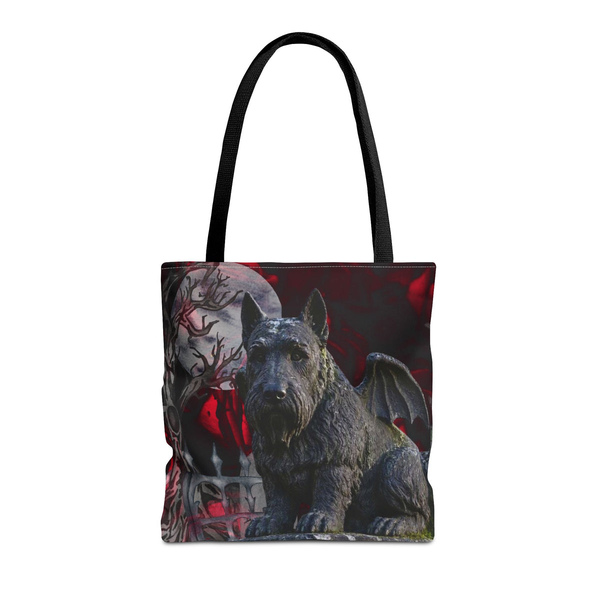 Scottish Terrier Angelic Gargoyle Protector Tote Bag