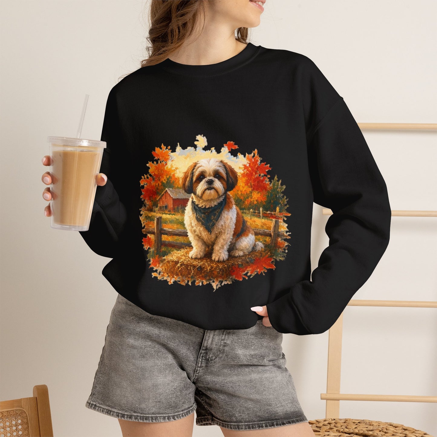 Shih Tzu Sweater Weather Sweatshirt