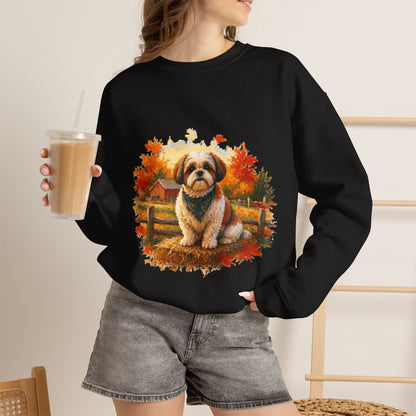 Shih Tzu Sweater Weather Sweatshirt