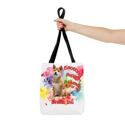Emotional Support Human for my Shiba Inu Totebag