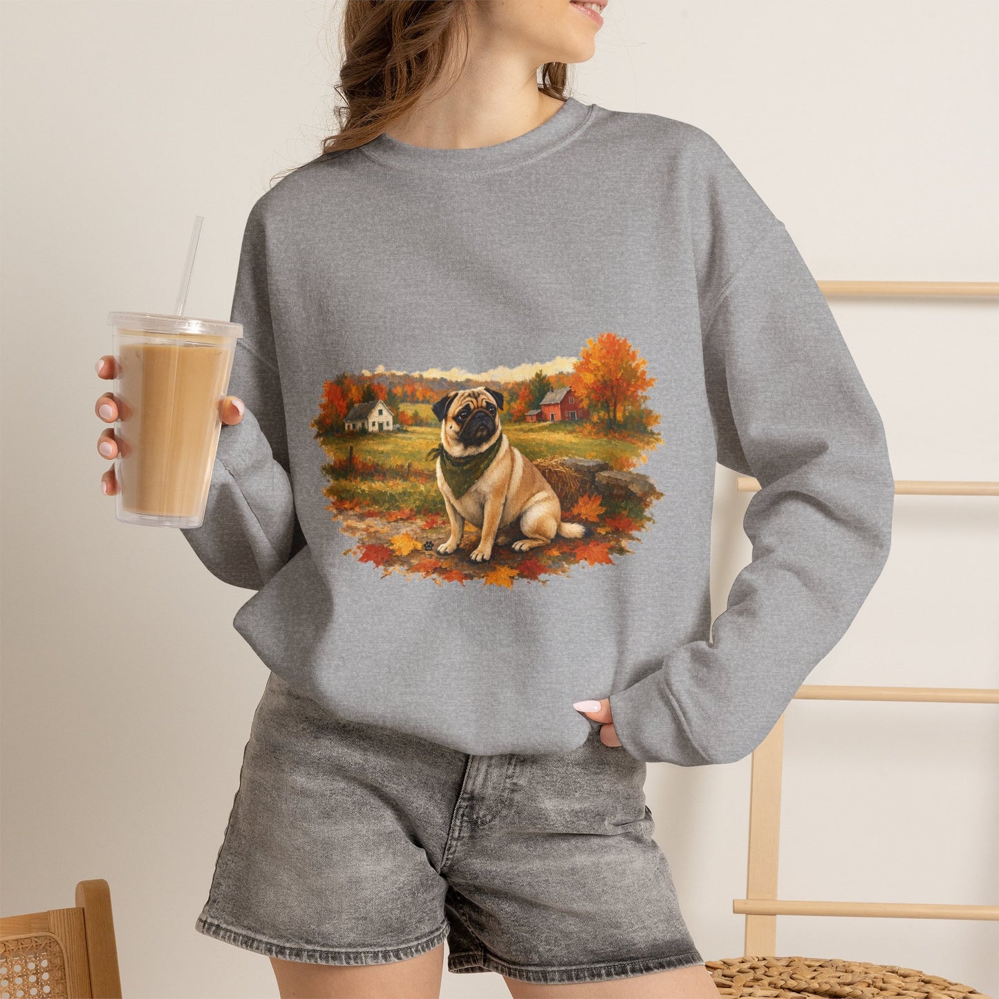 Pug Sweater Weather Sweatshirt