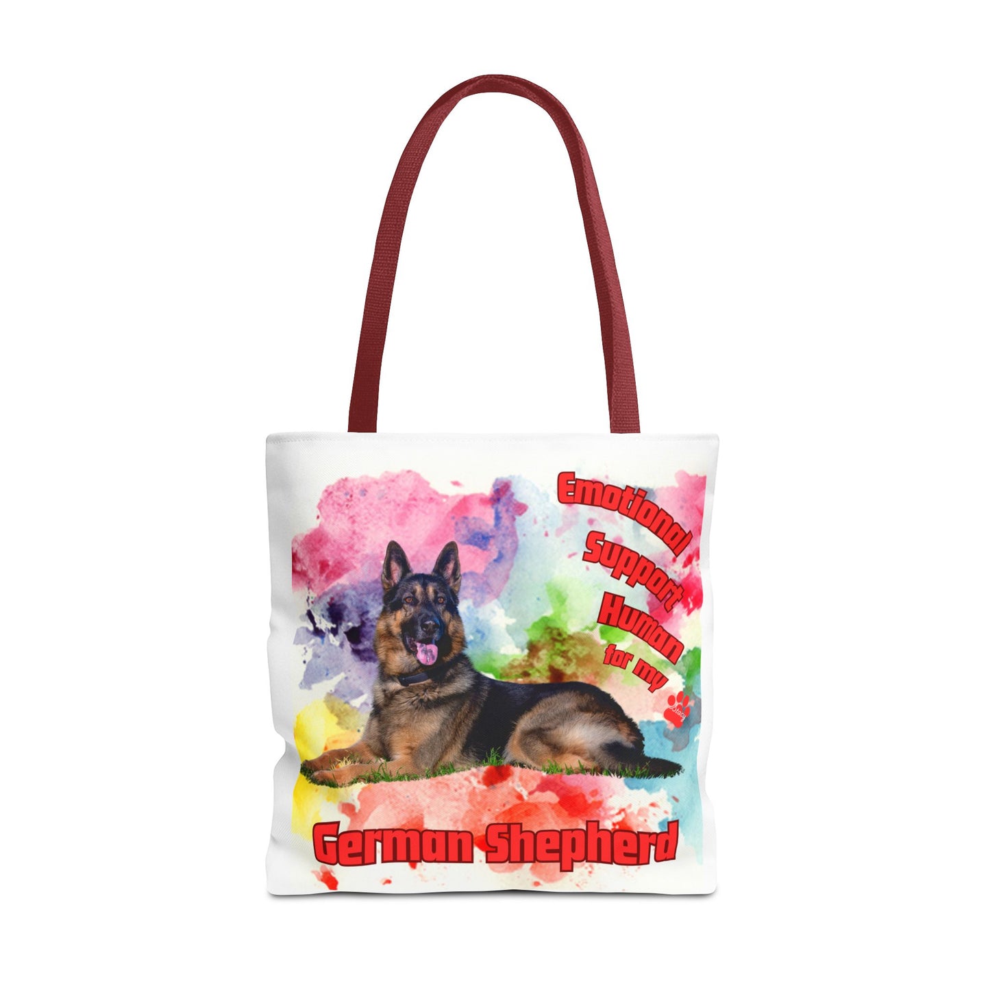 Emotional Support Human for my German Shepherd Totebag