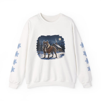 Pitbull Smoky Mountain Christmas Sweatshirt