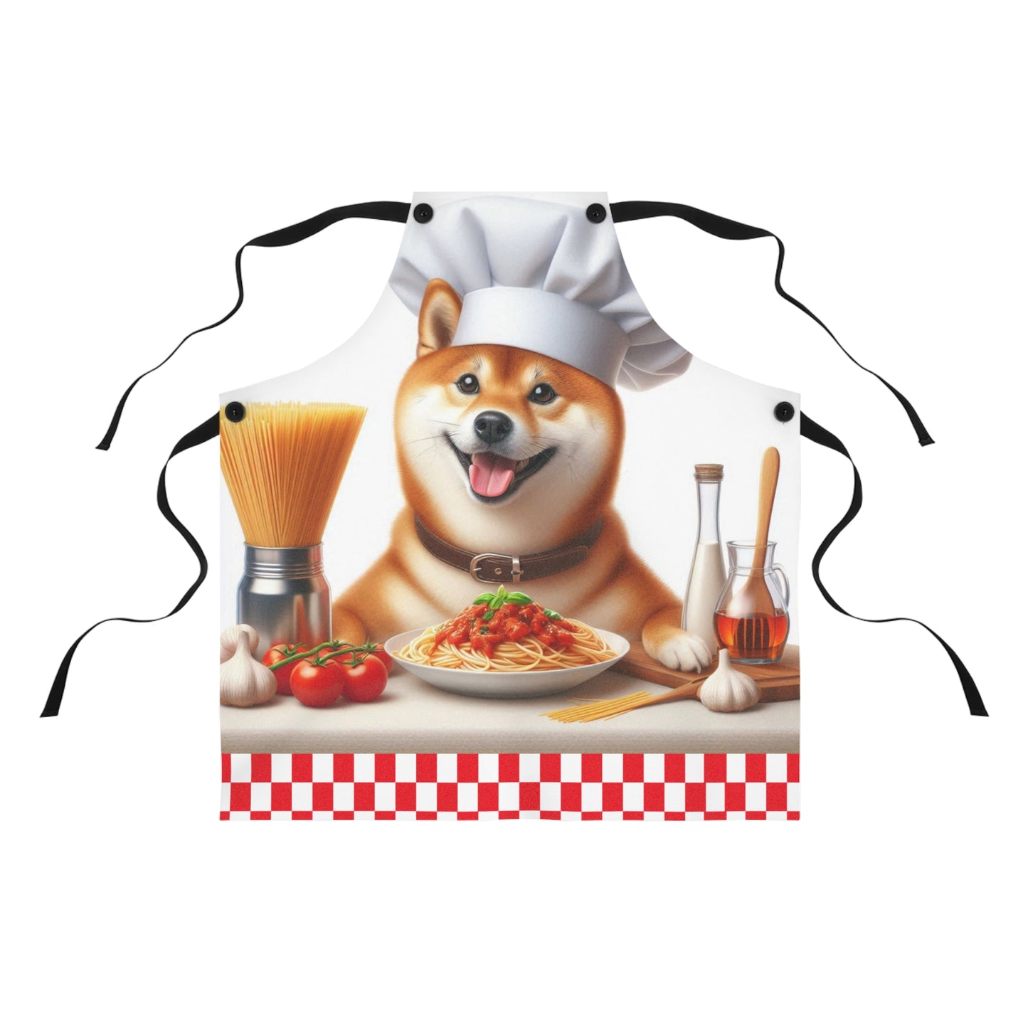 Shiba Inu Italian Chef Apron