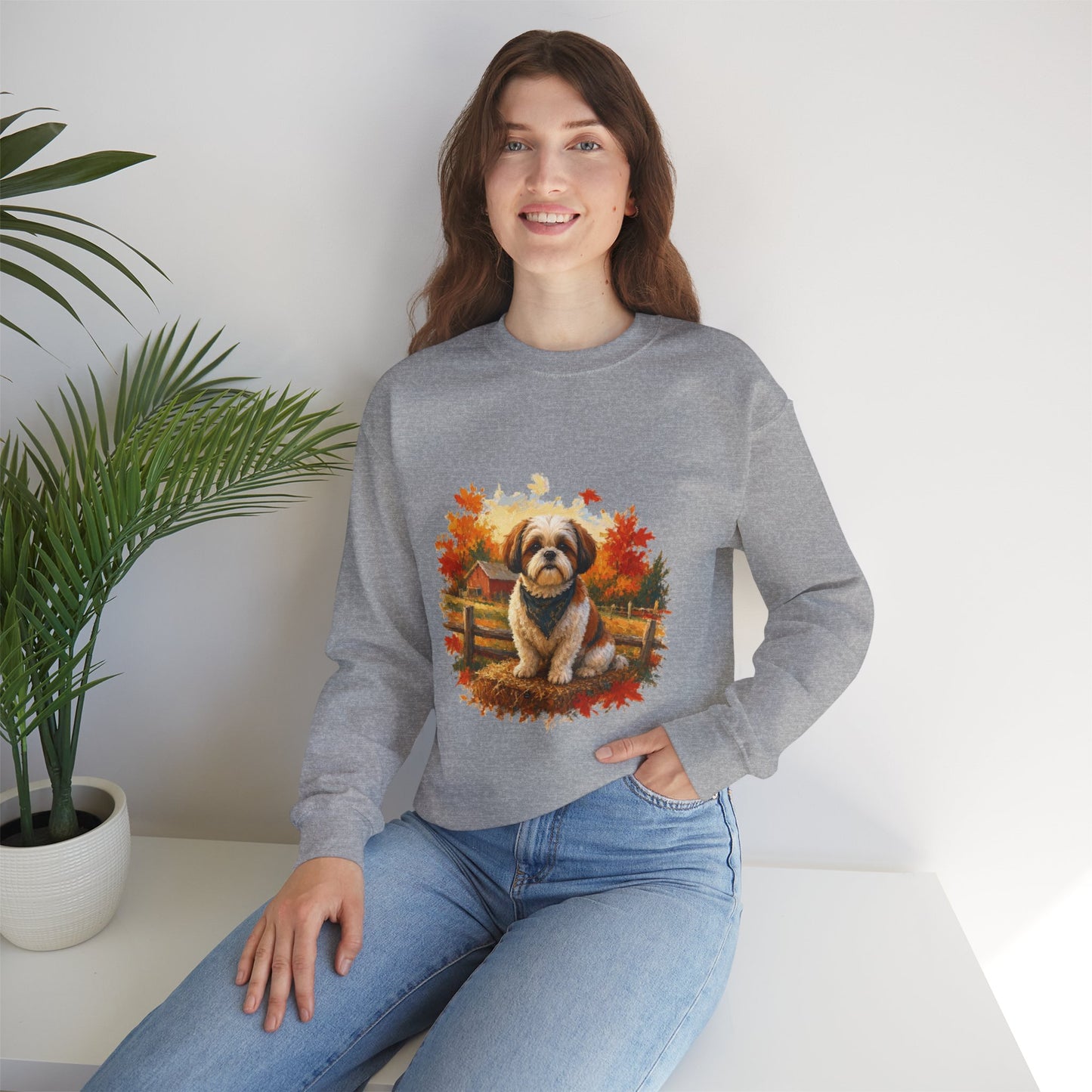 Shih Tzu Sweater Weather Sweatshirt