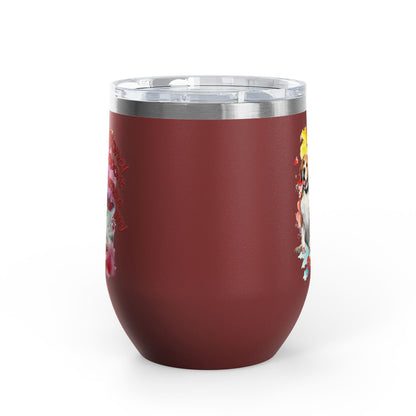 Emotional Support Human for My Beagle Wine Tumbler