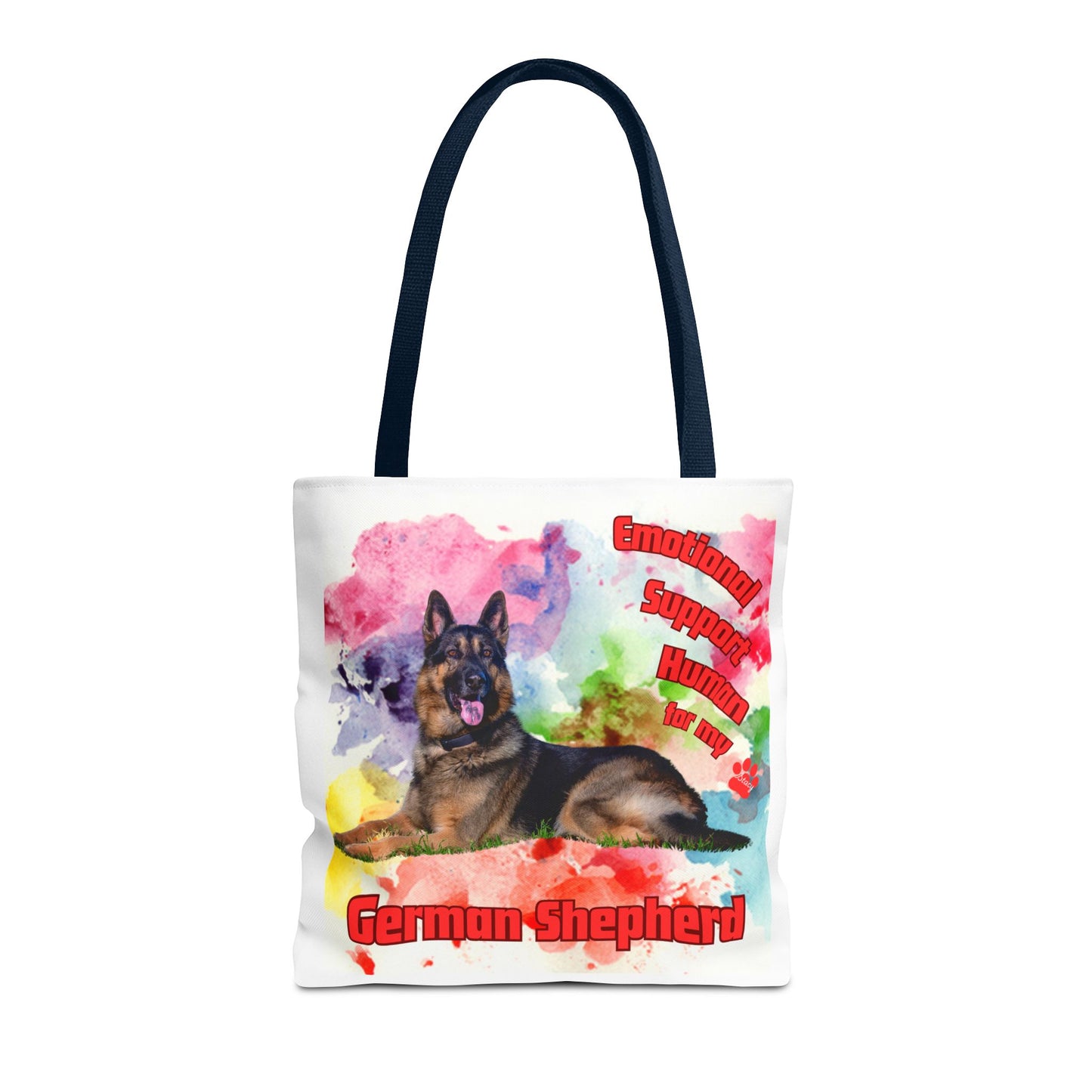 Emotional Support Human for my German Shepherd Totebag