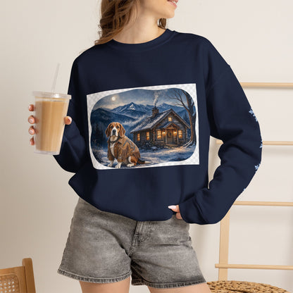 Beagle Smoky Mountain Christmas Sweatshirt