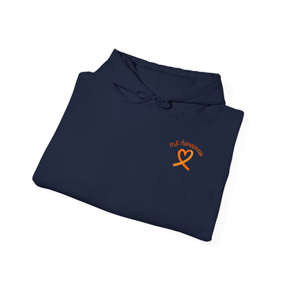Golden Retriever "Here to Support You" MS Awareness Hoodie