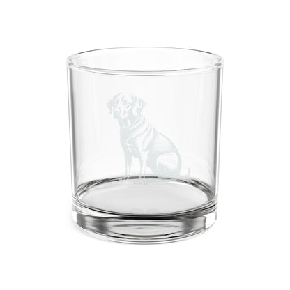 Black Lab Engraved Whiskey Glass