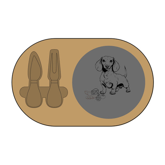 Personalized Charcuterie Board with Engraved Dog Design, Custom Cheese Board, Pet Lover Gift, Kitchen Decor, Entertaining Essentials