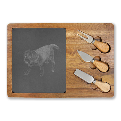 Beagle Engraved Charcuterie Board, Dog Lover Cheese Board & Serving Platter