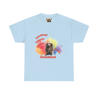 Emotional Support Human for my Dachshund T-shirt