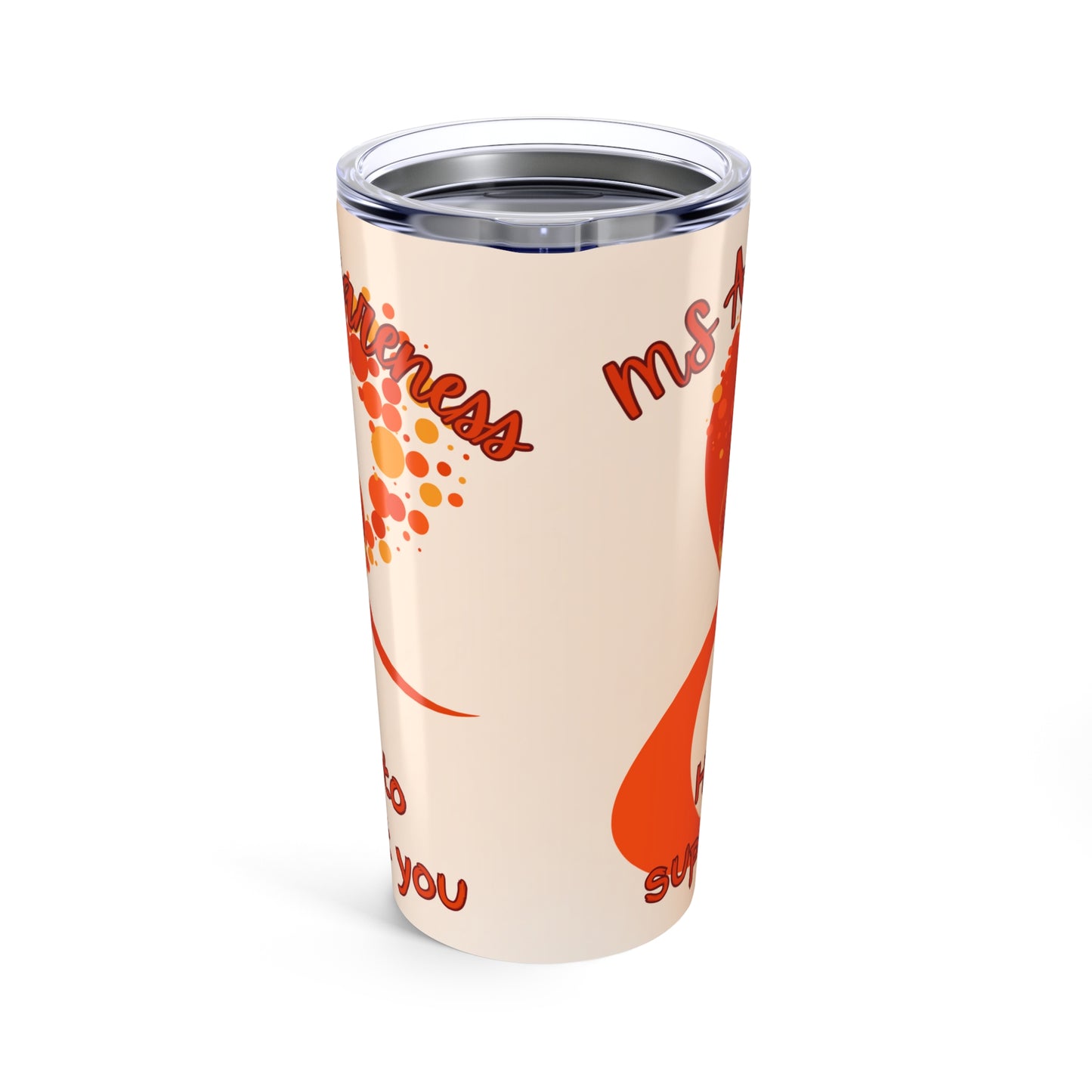 MS Awareness Golden retriever Here to Support You Coffee Tumbler 20oz