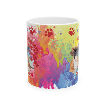 Emotional Support Human for my Boxer Coffee Mug