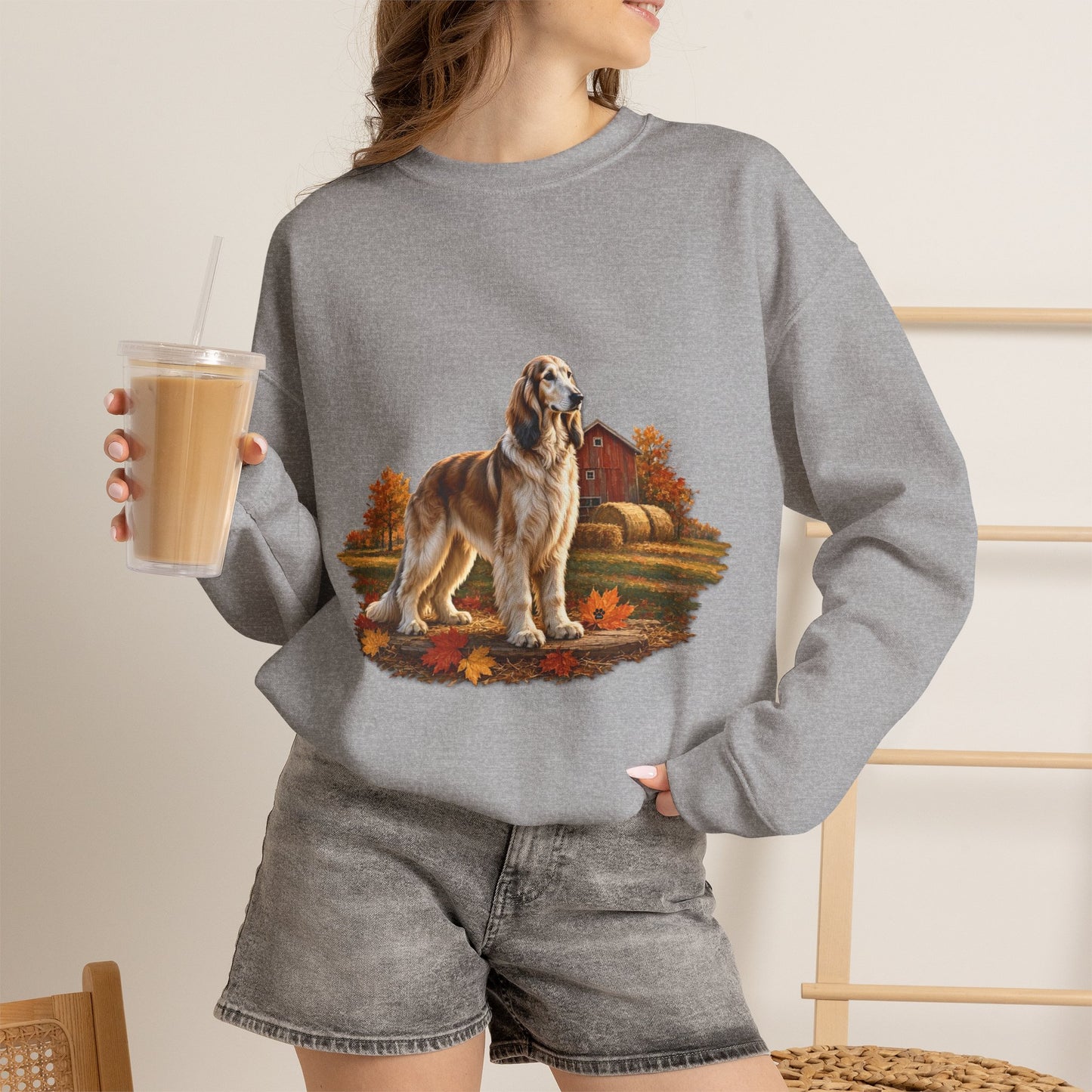 Afghan Hound Sweater Weather Sweatshirt
