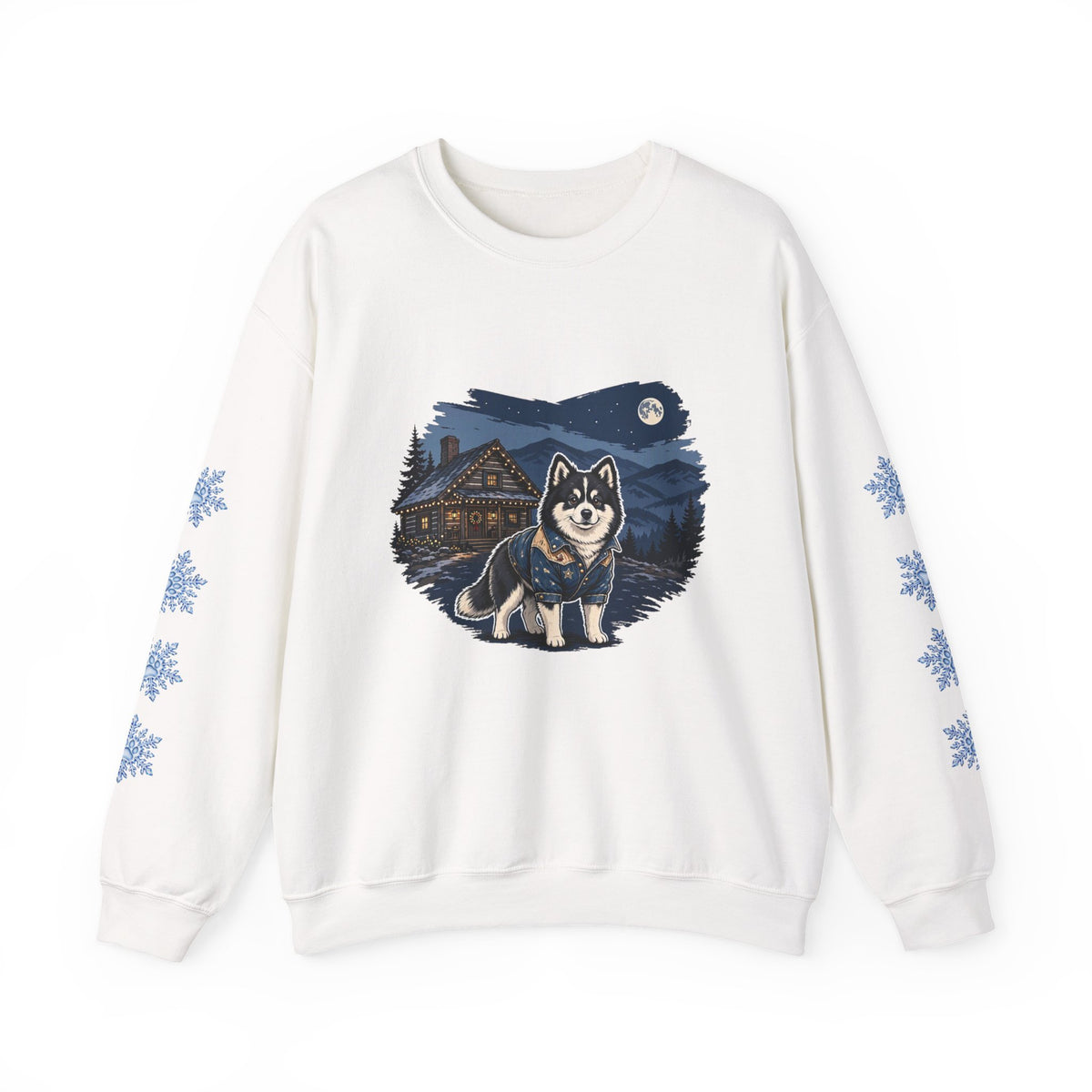 Pomsky Smoky Mountain Christmas Sweatshirt