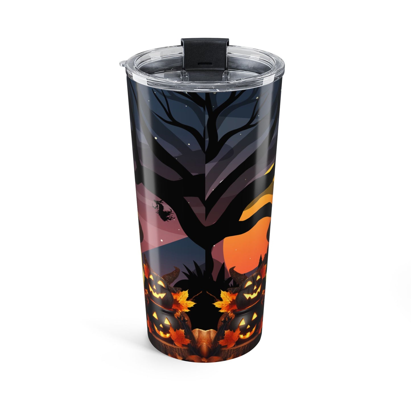 Spooky Corgi Witch Tumbler - Haunted Mansion Halloween Drinkware by Stacy Soto