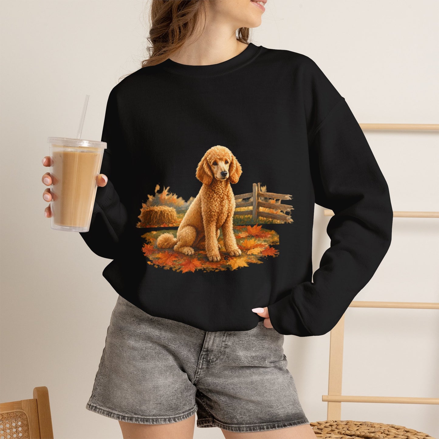 Standard Poodle Sweater Weather Sweatshirt