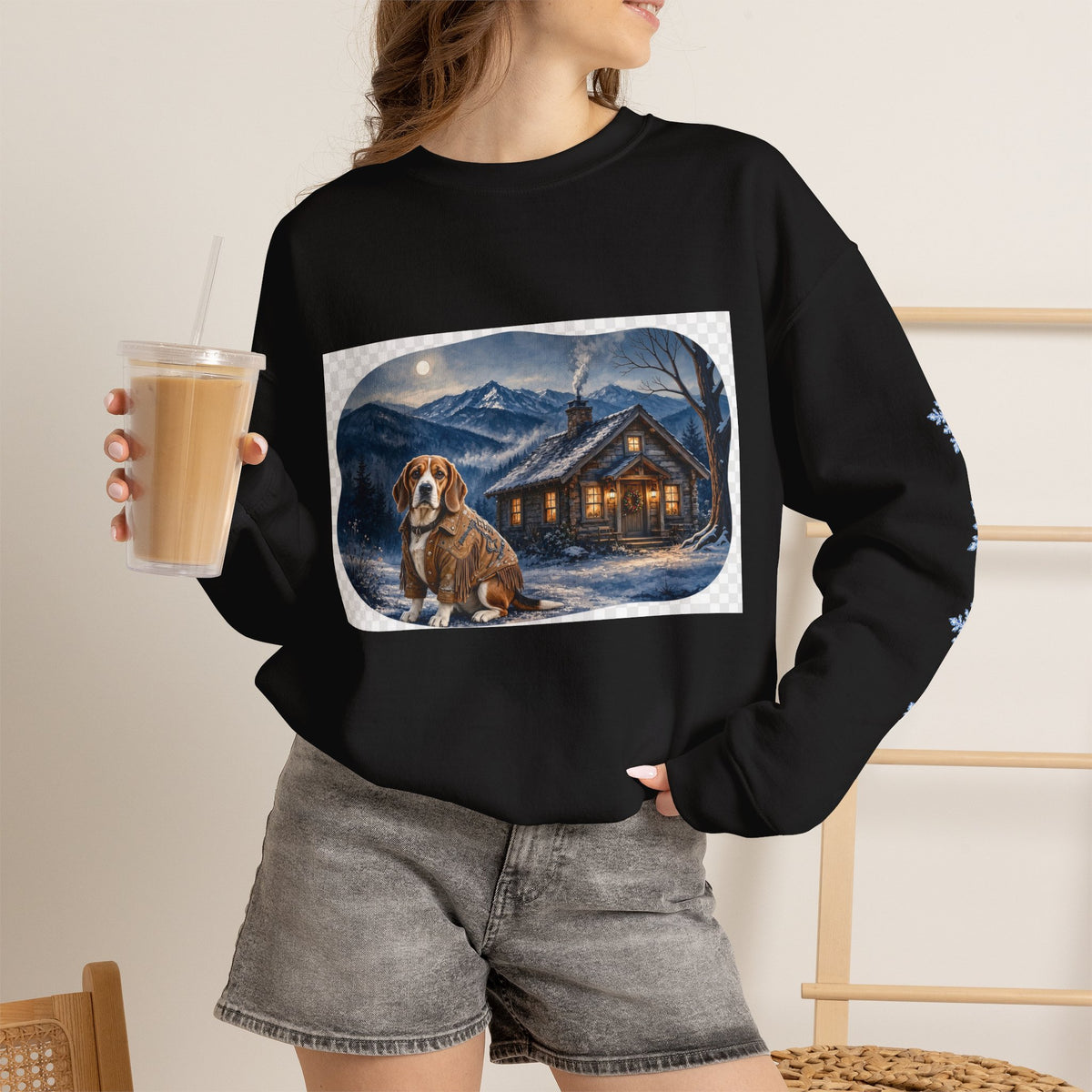 Beagle Smoky Mountain Christmas Sweatshirt