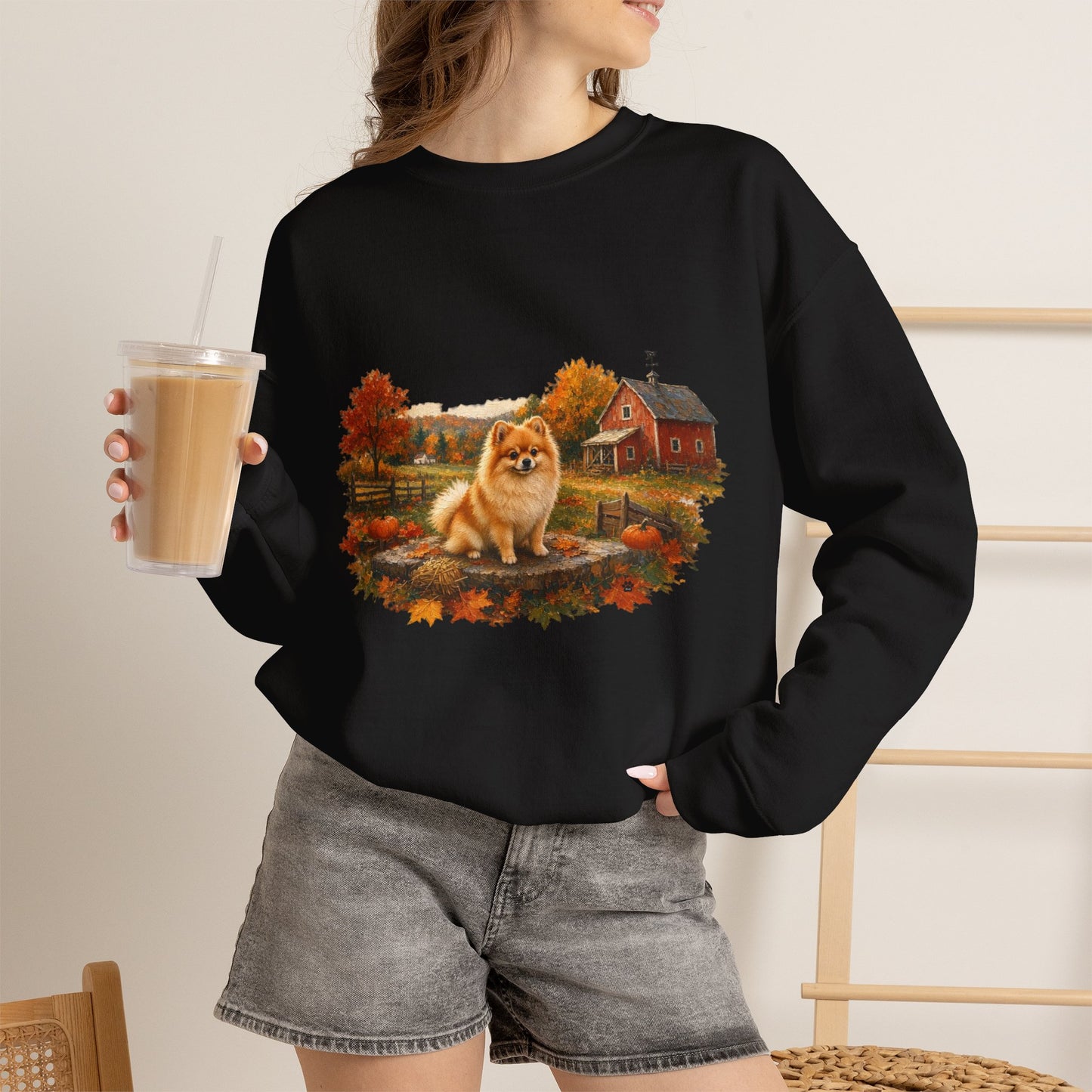 Pomeranian Sweater Weather Sweatshirt