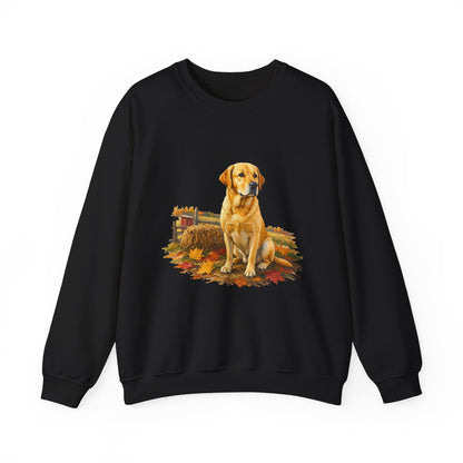 Golden Labrador Retriever Sweater Weather Sweatshirt