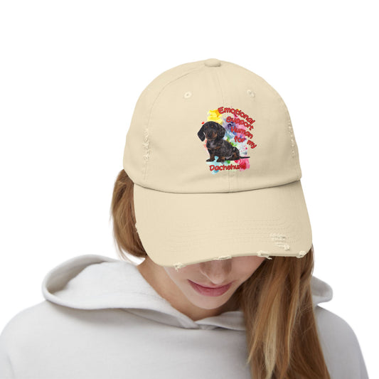 Emotional Support Human for my Dachshund Sooth Hair Hat