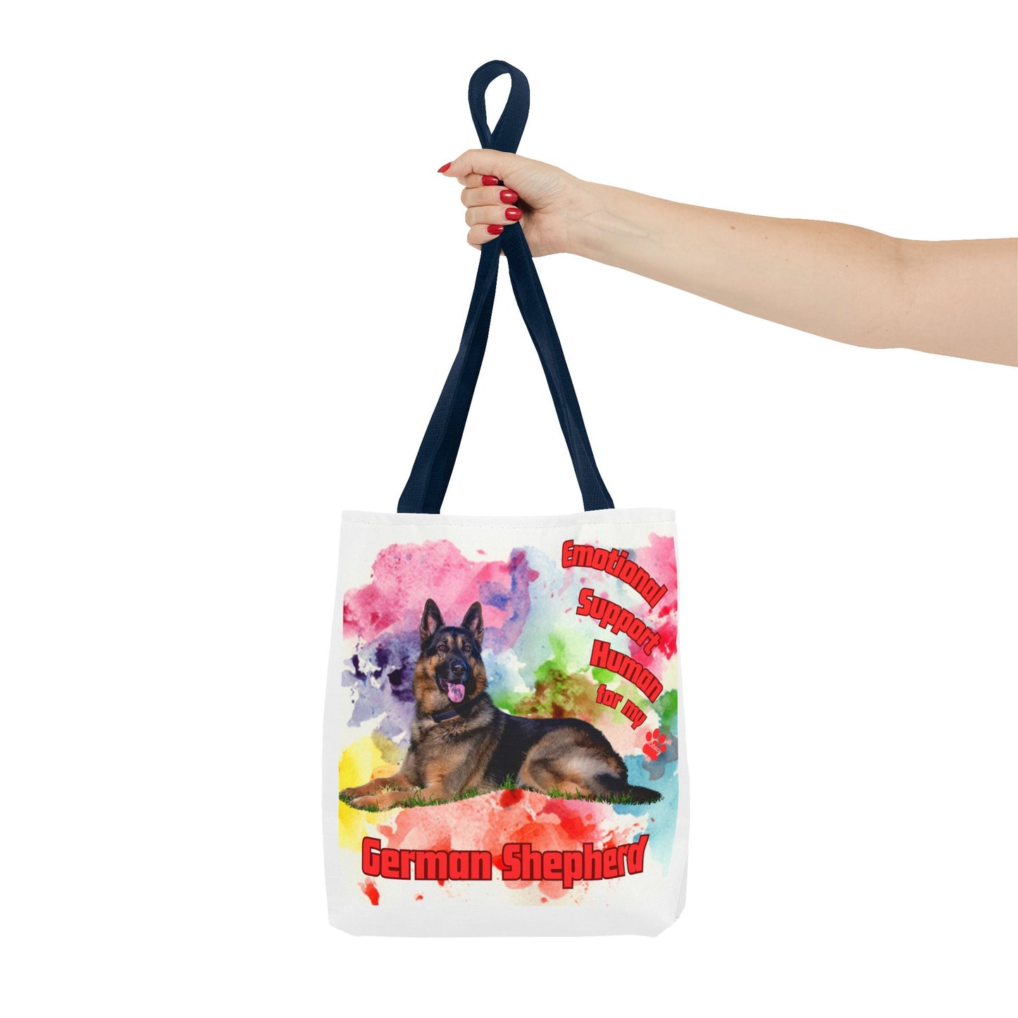 Emotional Support Human for my German Shepherd Totebag