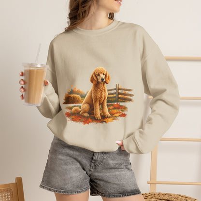 Standard Poodle Sweater Weather Sweatshirt