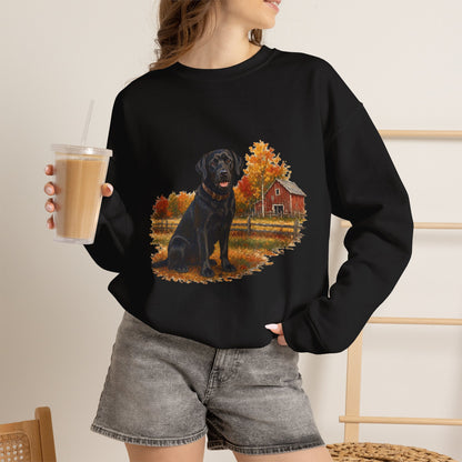 Black Labrador Retriever Sweater Weather Sweatshirt