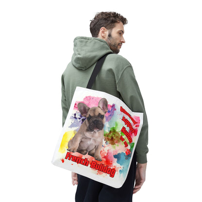 Emotional Support Human for my French Bulldog Tote Bag